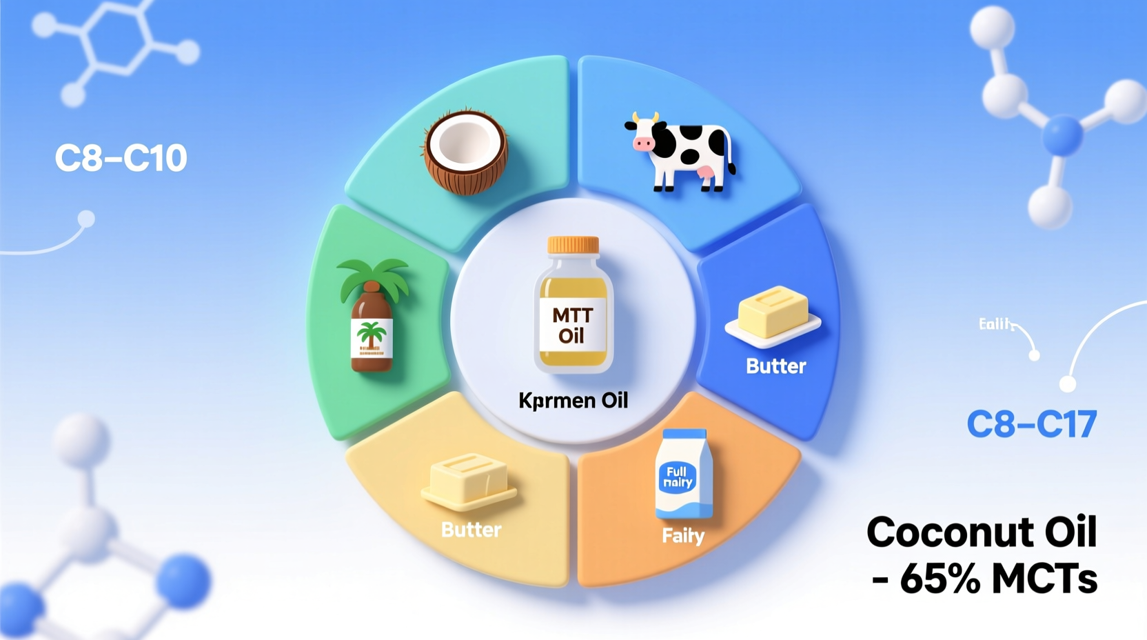 what foods are high in mct