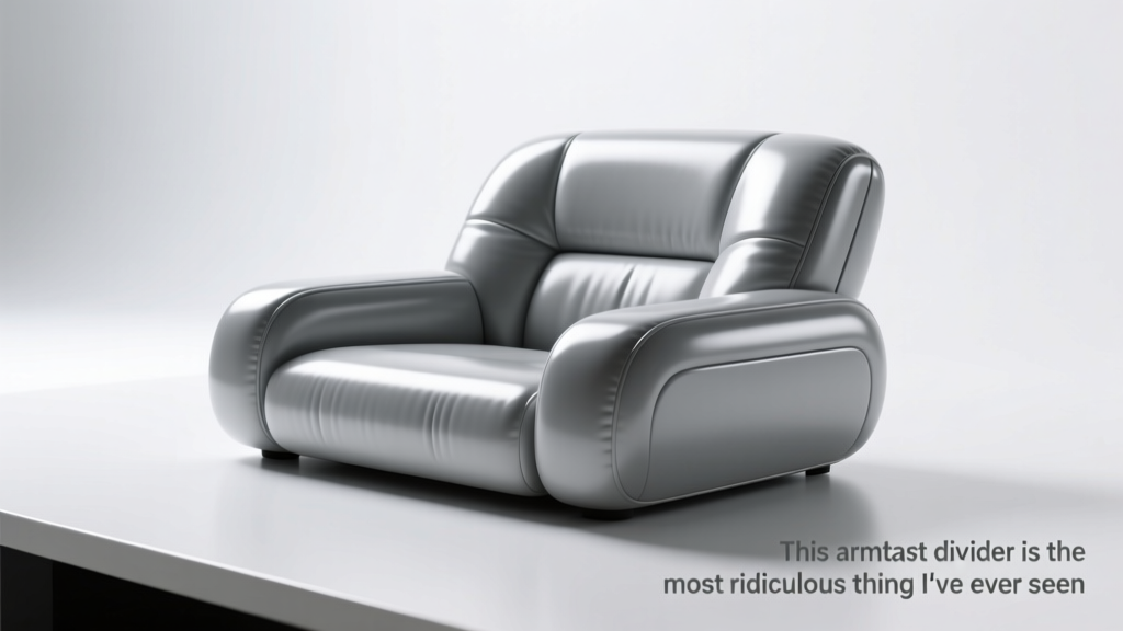 This Armrest Divider Is The Most Ridiculous Thing I've Ever Seen — And Why It Might Actually Work