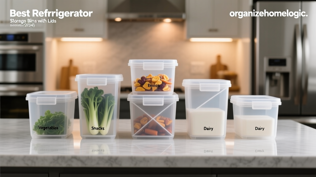 Best Refrigerator Storage Bins with Lids (2024)