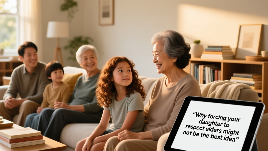 Why Forcing Your Daughter To Respect Elders Might Not Be The Best Idea — And What To Do Instead
