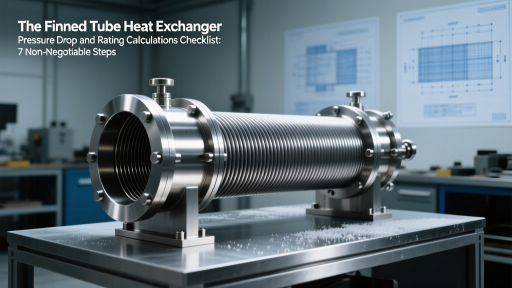 Finned Tube Heat Exchanger Pressure Drop Checklist