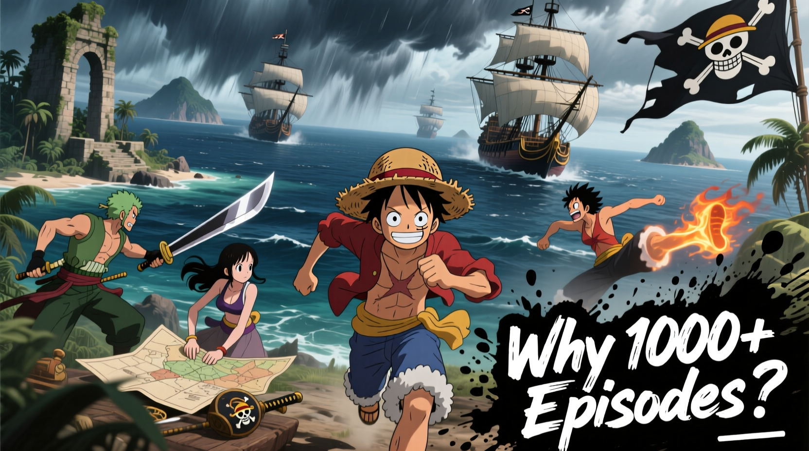 why is one piece so long exploring the appeal of massive anime arcs