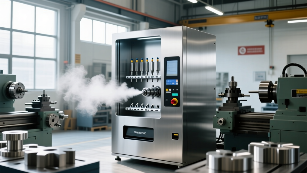 Smart Vending Machine for Tools: Flood vs Mist Cooling Inventory
