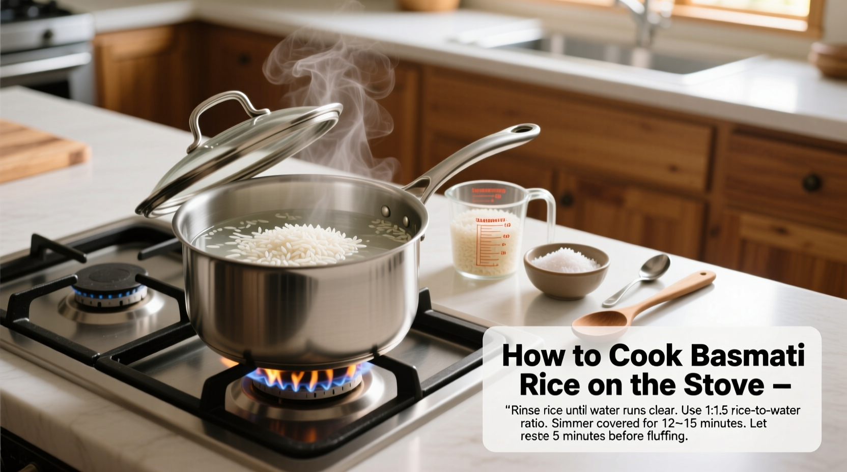 how to cook basmati rice on stove