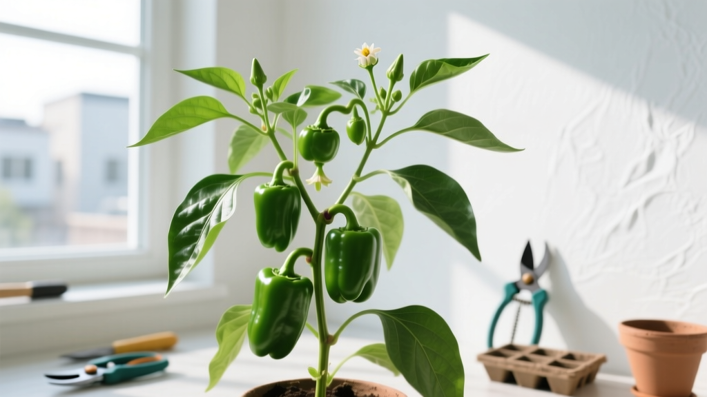 Grow Green Pepper Plants Indoors in Bright Light (2026)