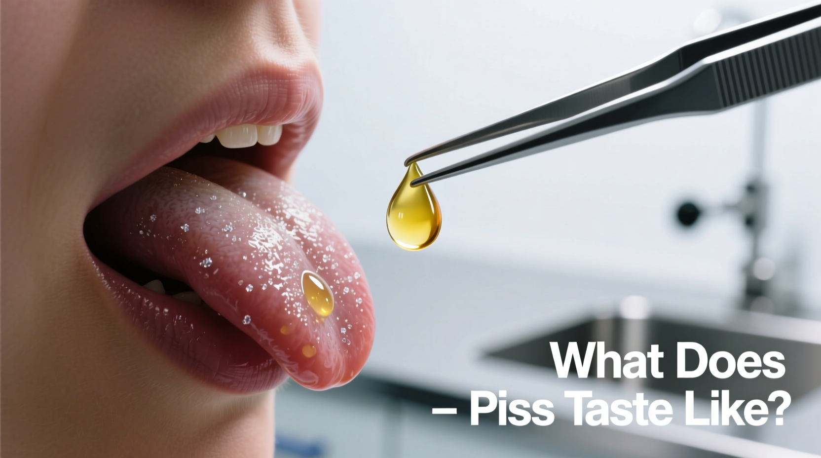 What Does Urine Taste Like: Medical Facts and Health Risks