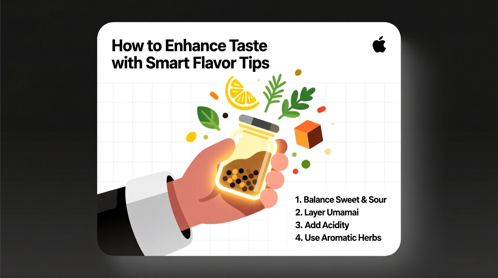 how to enhance taste with smart flavor tips