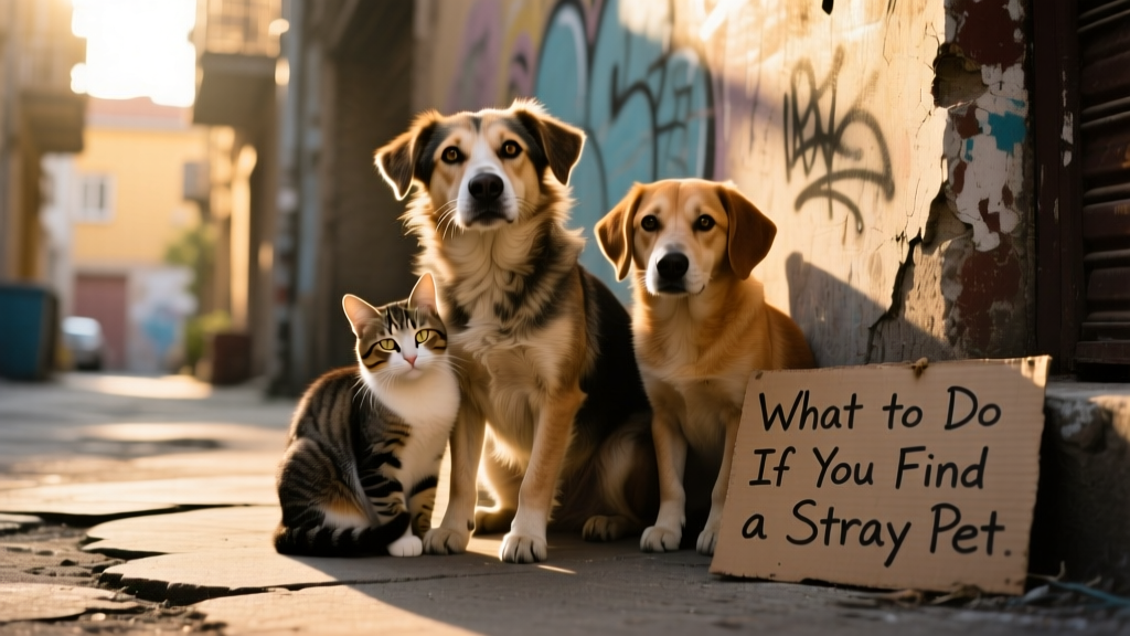 Stray Pets: What to do if You Find a Stray Pet