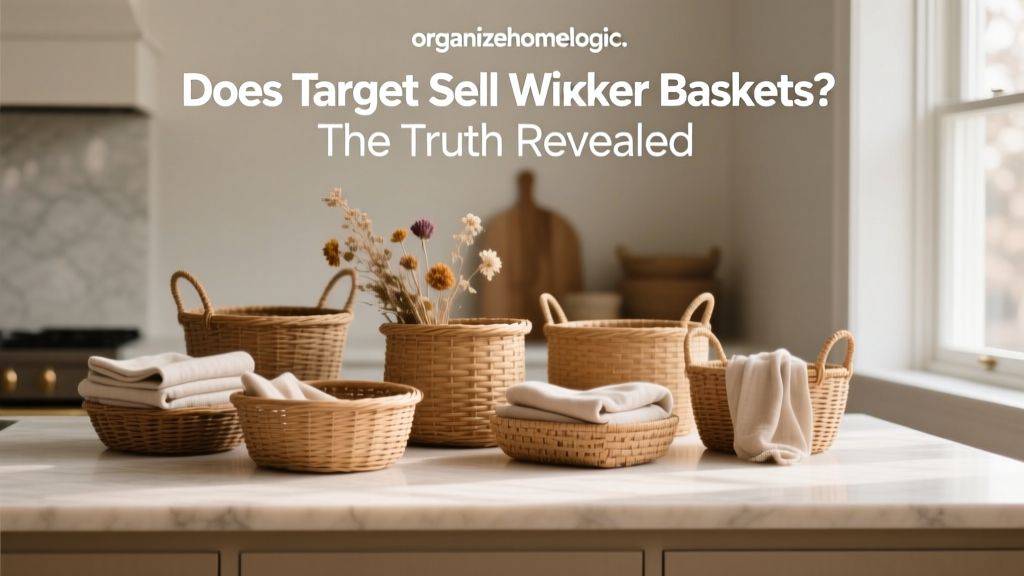 Does Target Sell Wicker Baskets? The Truth Revealed