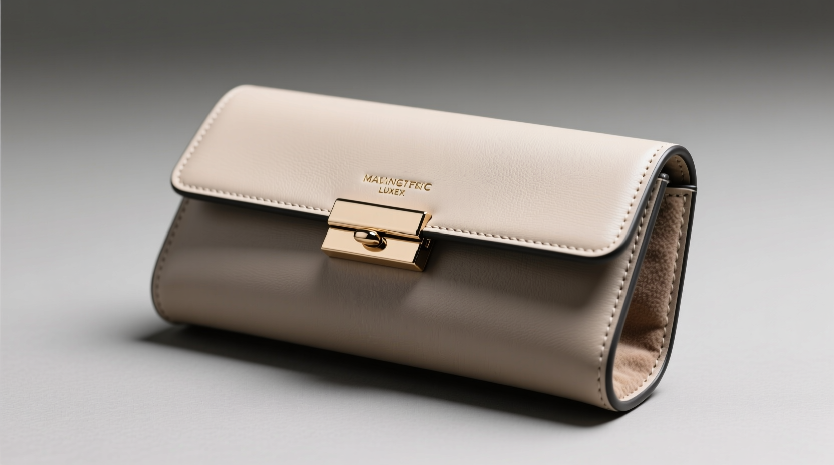 how to clean a magnetic closure purse safely