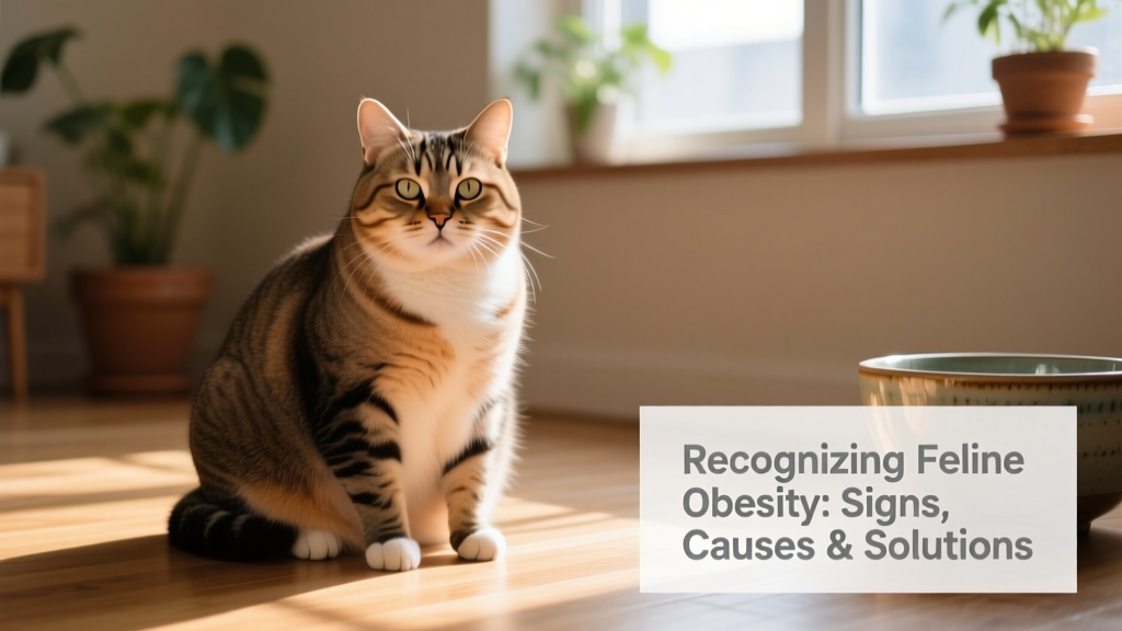 Obesity in Cats: Signs, Causes, and How To Help Your Cat Lose Weight