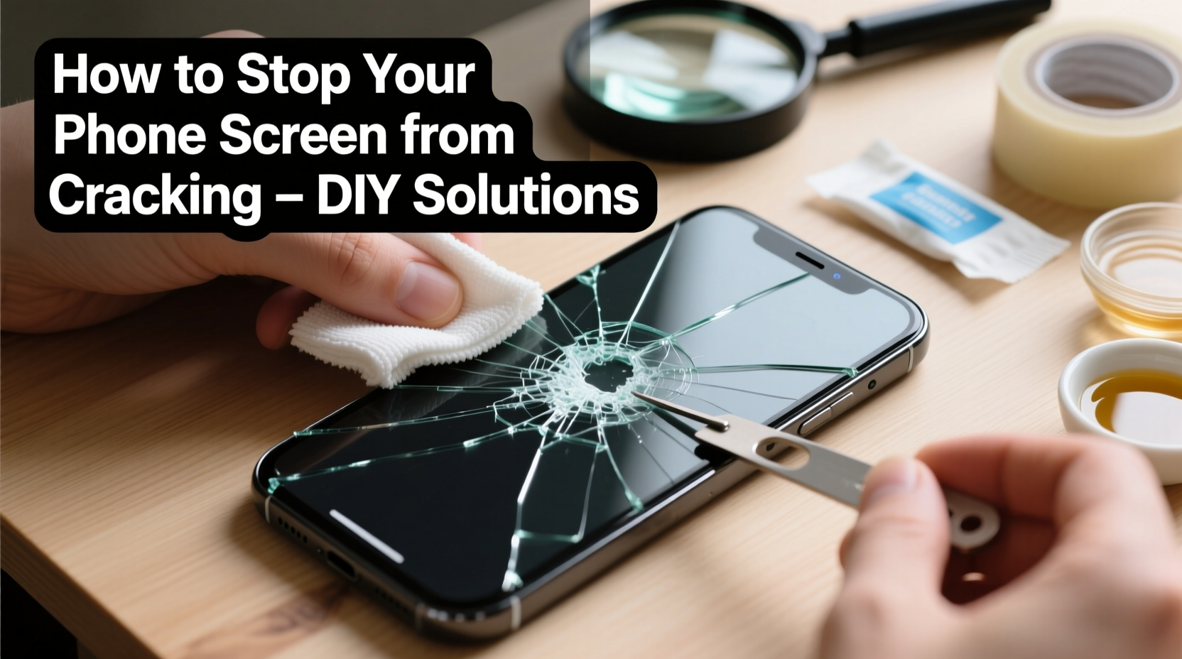 how to stop your phone screen from cracking with diy solutions