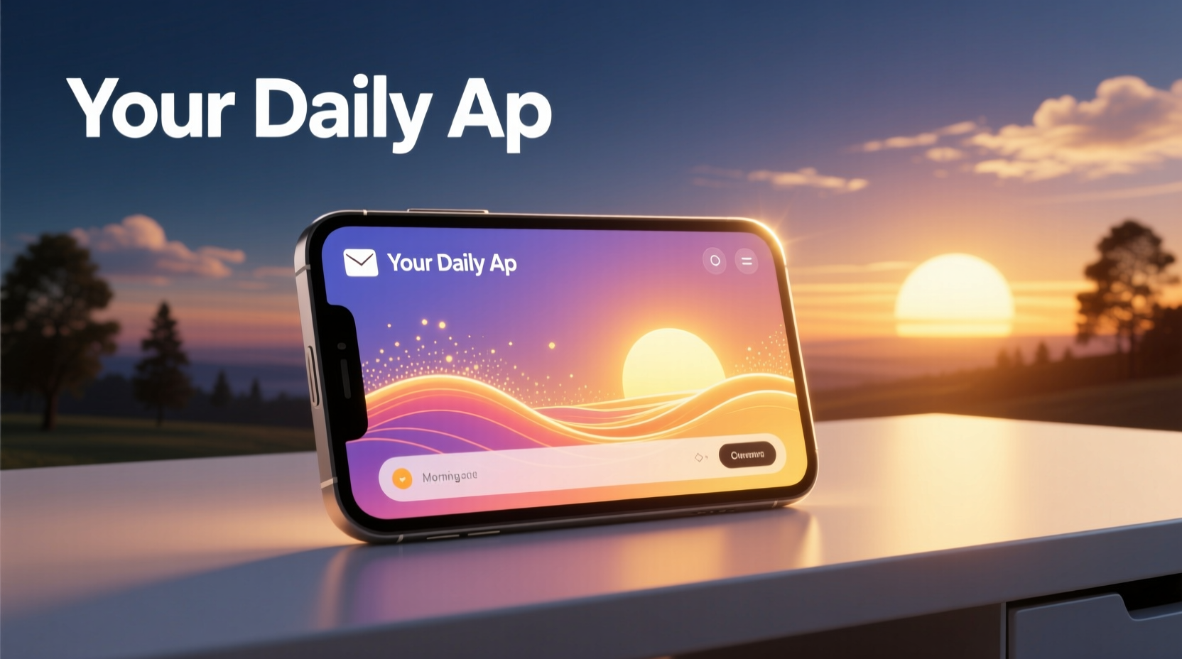 sunrise starts your day with an email digest of your ap
