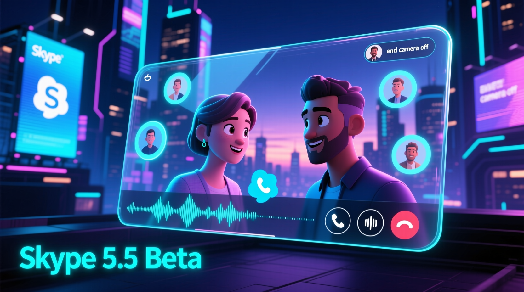 skype 5 5 beta brings a redesigned call ui other impro