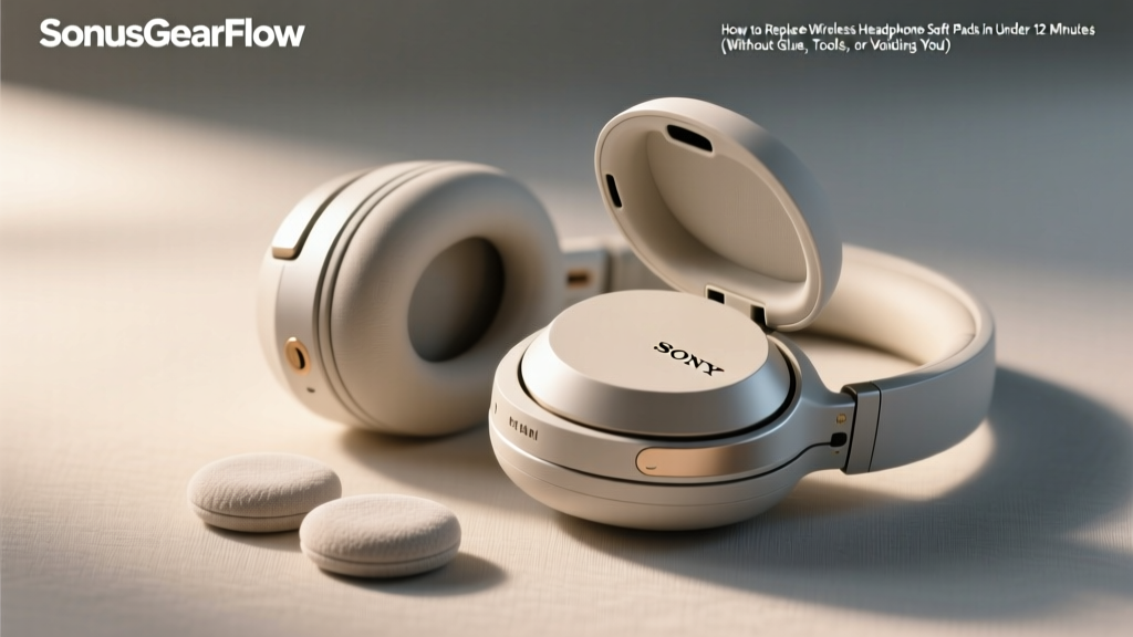 Wireless Headphone Earpad Replacement Guide