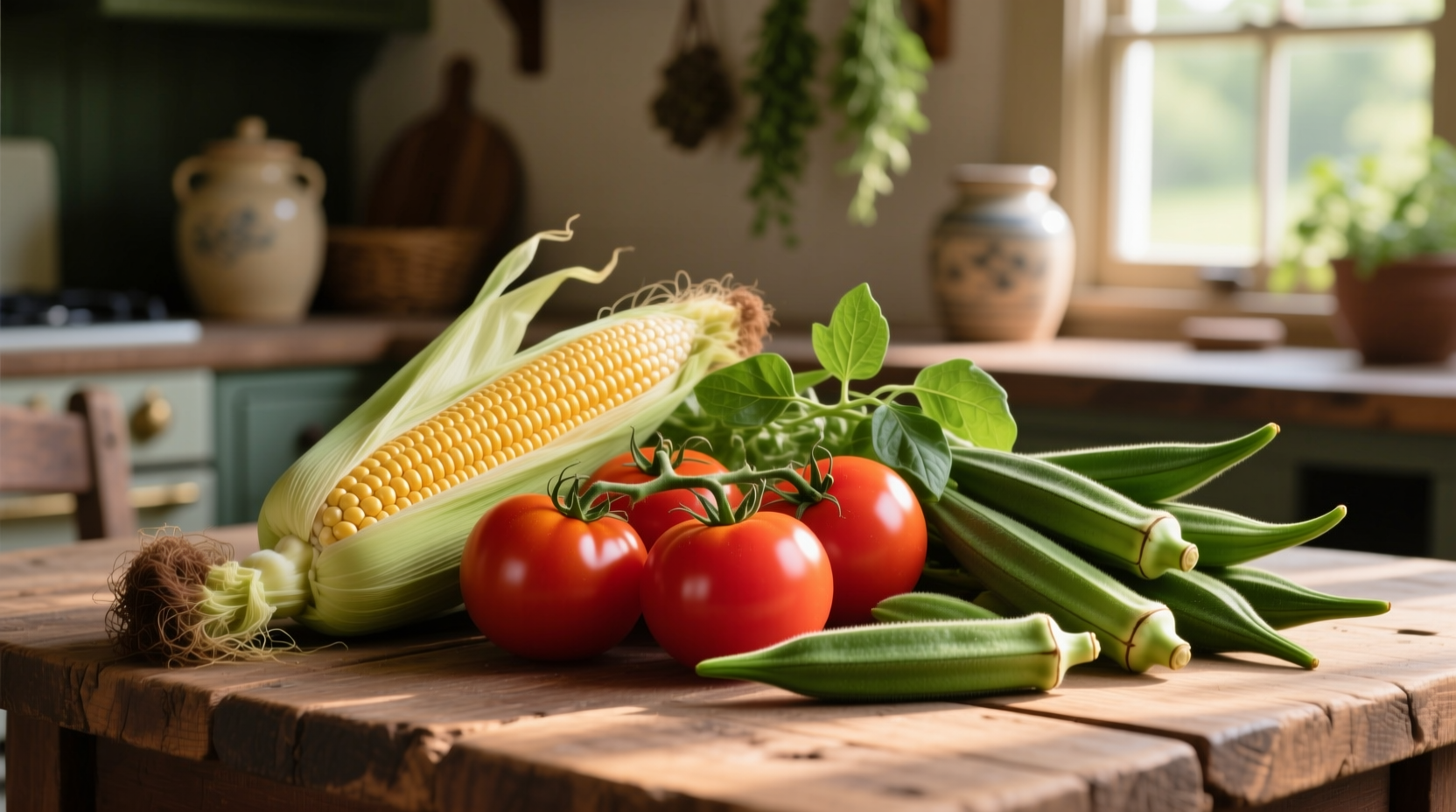 Corn Tomato Okra: Garden Guide & Recipes