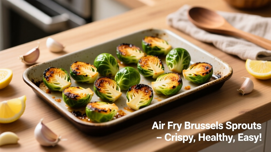Air Fry Brussels Sprouts in Oven: Crispy & Healthy