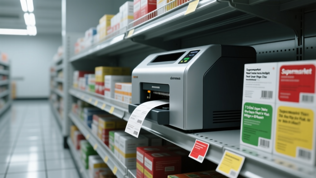 Supermarket Shelf Label Printer Choose Right: 7 Critical Specs You’re Overlooking (That Cause Price Tags to Peel, Fade, or Misalign in 48 Hours)