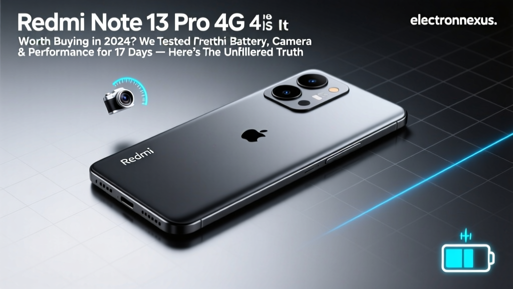 Redmi Note 13 Pro 4G Is It Worth Buying in 2024? We Tested Battery, Camera & Performance for 17 Days — Here’s the Unfiltered Truth
