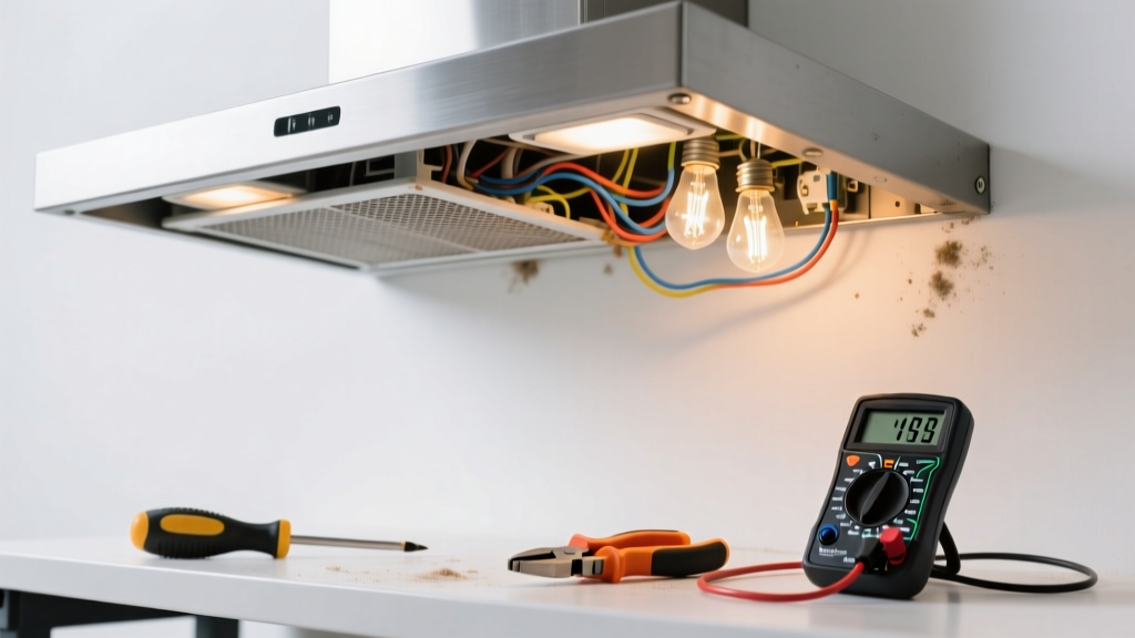 Fix Range Hood Lights Not Working & Making Noise