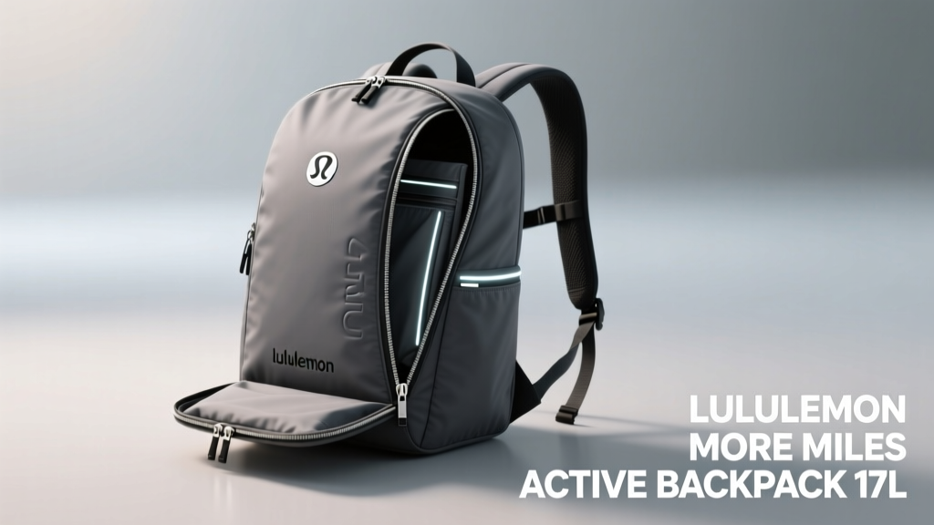 Lululemon More Miles Active Backpack 17L: A Culinary Traveler’s Field Companion for Urban Exploration and Global Markets