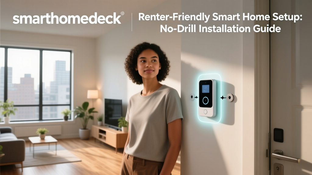 Renter-Friendly Smart Home Setup: No-Drill Installation Guide