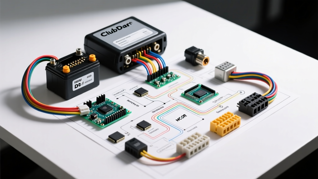 Master Wiring Diagram for Club Car 48 Volt IQ and DS Systems