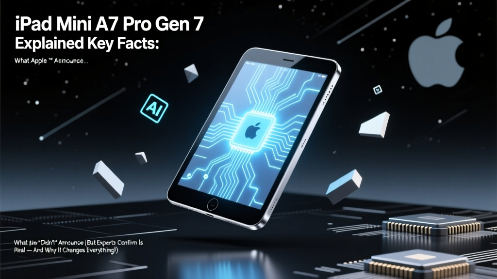 iPad Mini A17 Pro Gen 7 Explained Key Facts: What Apple *Didn’t* Announce (But Experts Confirm Is Real — And Why It Changes Everything)