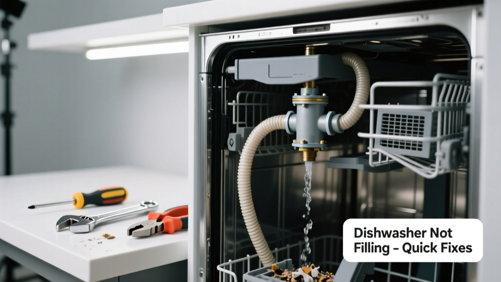 Dishwasher Not Filling? Quick Fixes for No Water Flow
