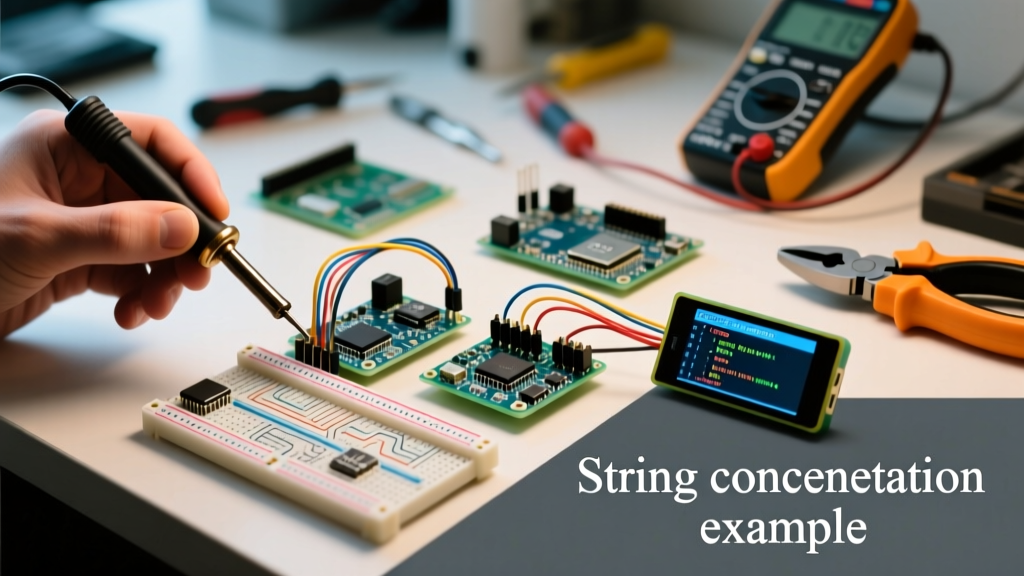 How to Concatenate String in Arduino: MCU Compatibility Guide