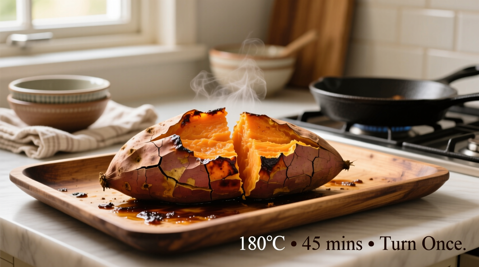 Perfect Oven-Roasted Sweet Potatoes: Simple 45-Minute Method