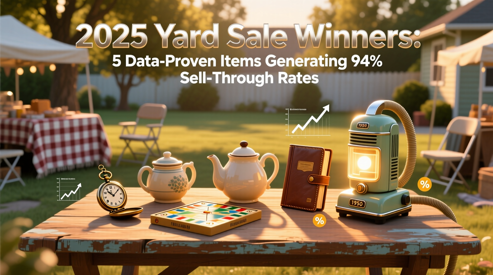 best things to sell at a yard sale