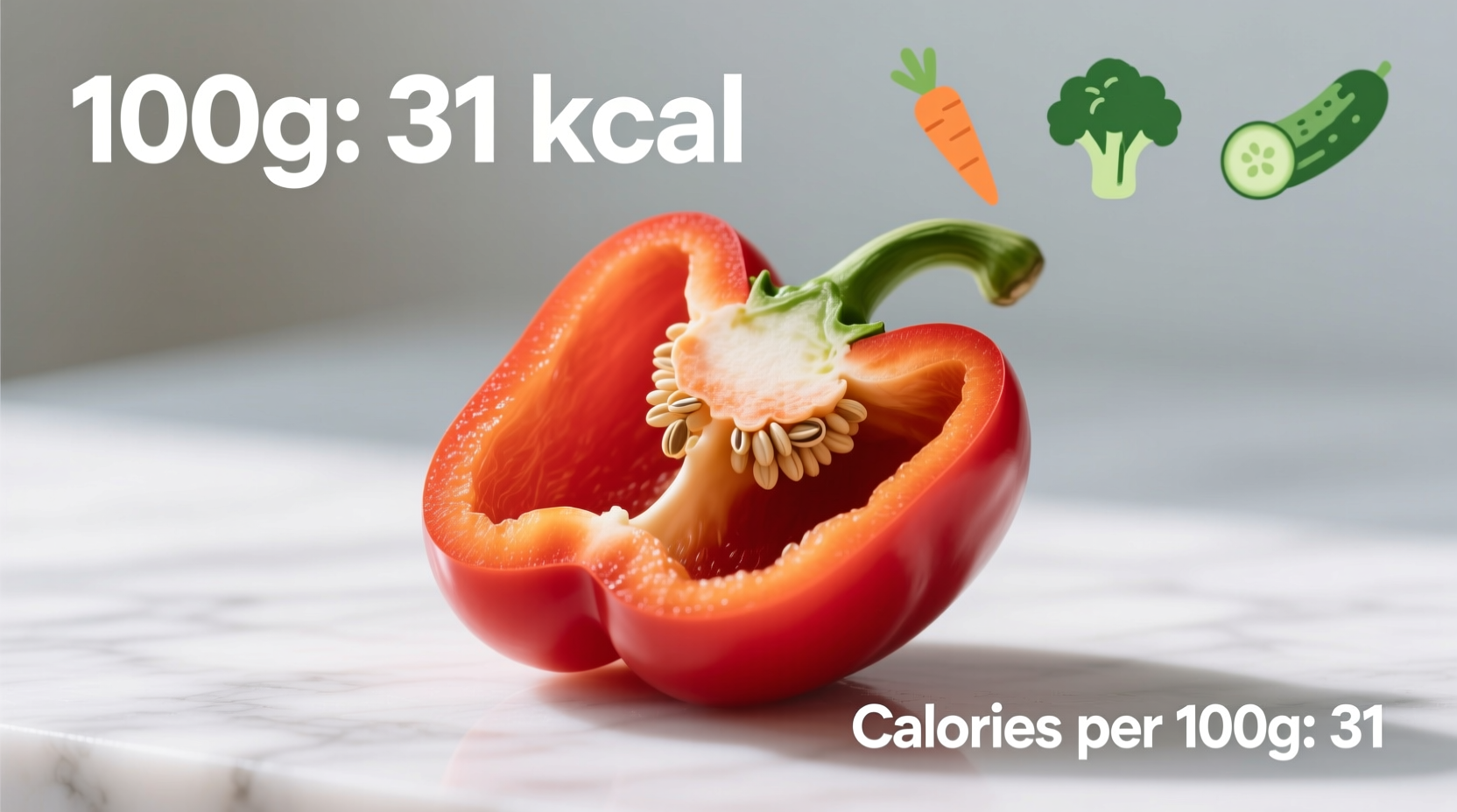 Sweet Pepper Calories: Exact Count Per Size & Color (2025 Data)