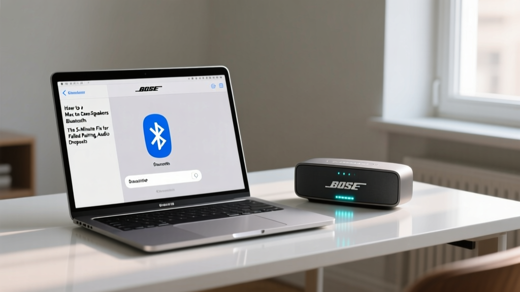 Mac to Bose Bluetooth Connection Guide (2026)