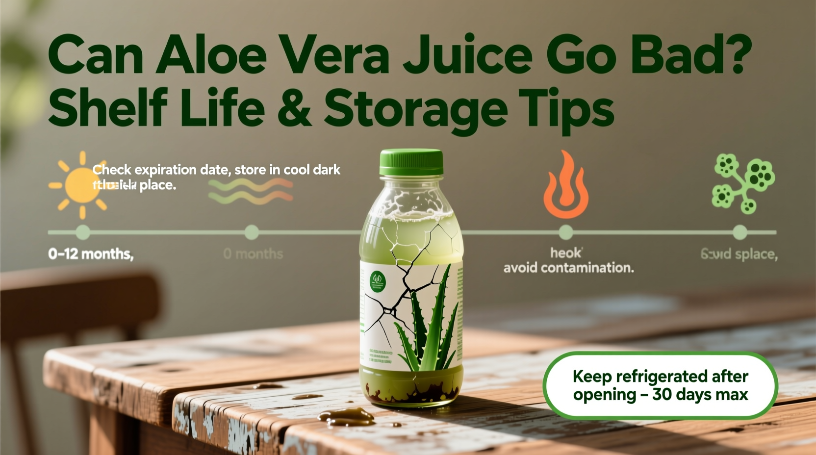 Does Aloe Vera Juice Expire? Storage Guide | TheHomeSprouts