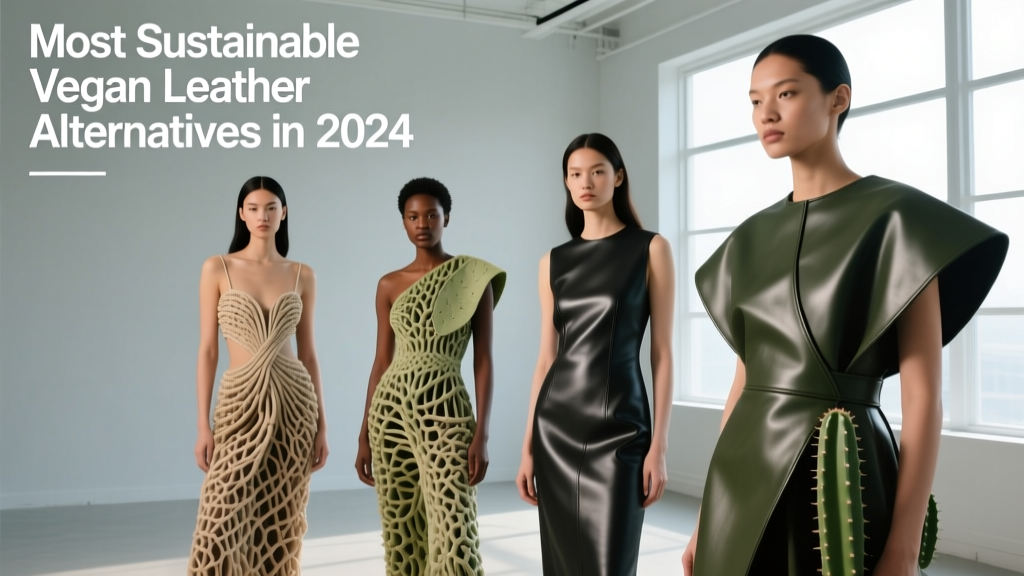 Most Sustainable Vegan Leather Alternatives in 2024