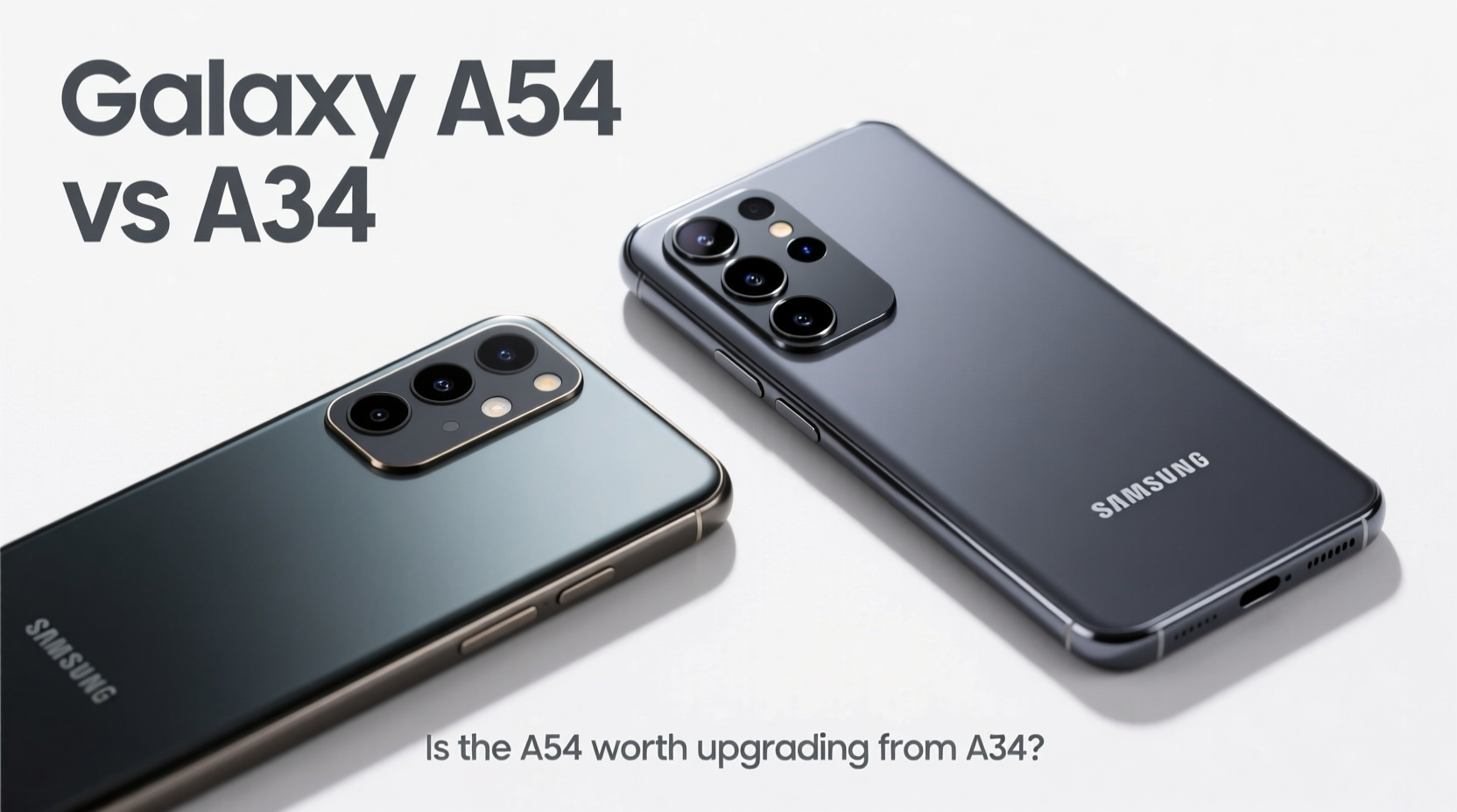 is the samsung galaxy a54 really worth upgrading from an a34