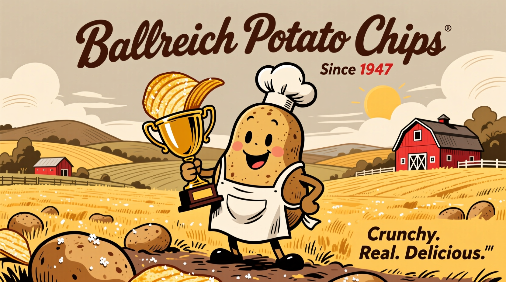 Ballreich Potato Chips: Ohio's Family-Run Snack Tradition Since 1942