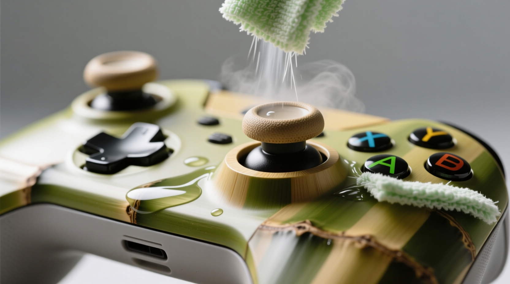 eco friendly cleaning tips for bamboo controller grips
