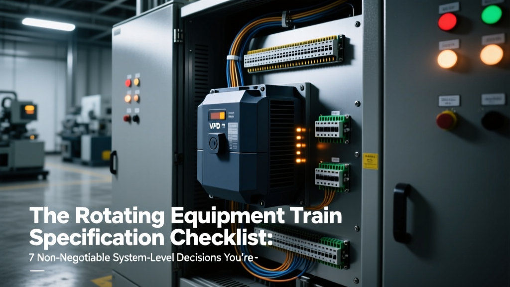 Rotating Equipment Train Spec Checklist: 7 Critical