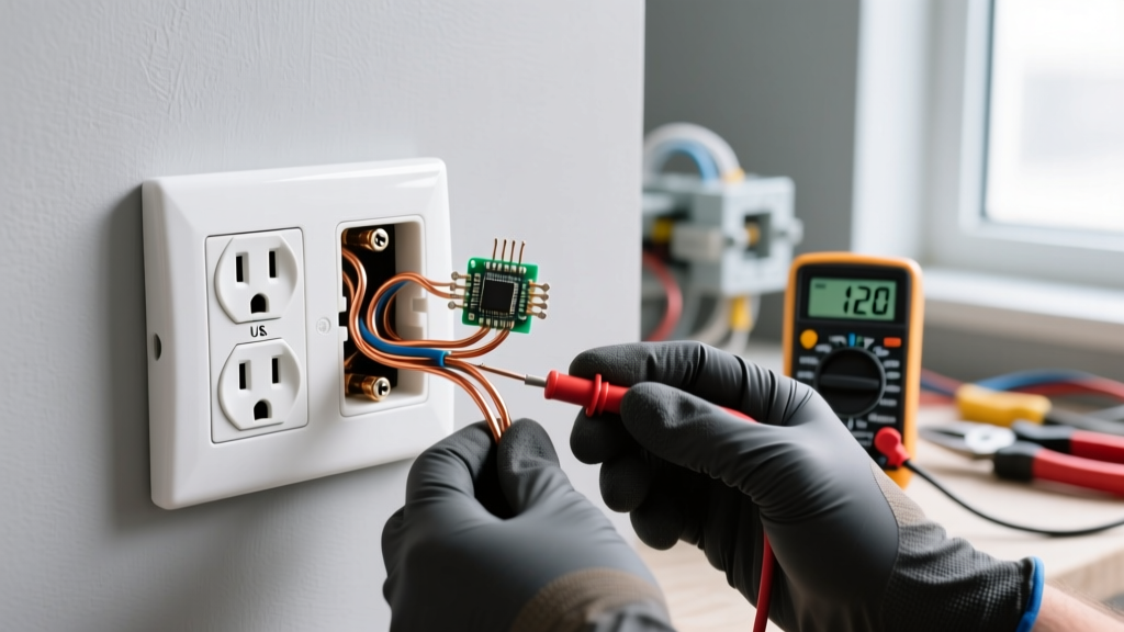 How to Wire and Verify Standard Power Outlet Voltage in the USA (120V Duplex)