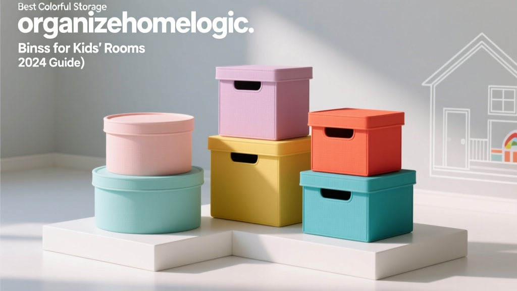 Best Colorful Storage Bins for Kids' Rooms (2024 Guide)