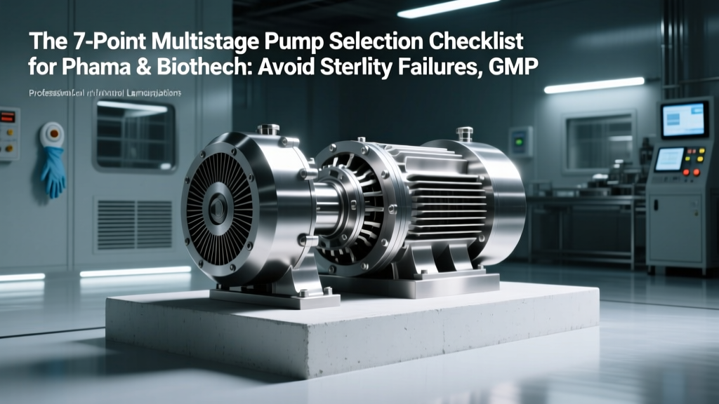 7-Point Pharma Pump Selection Checklist