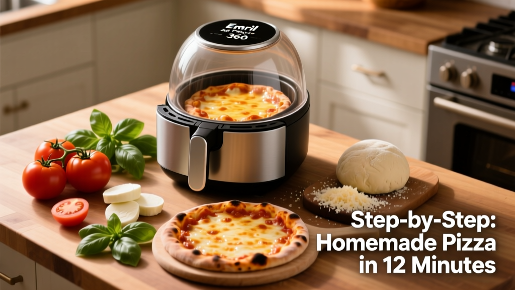 How to Make Pizza in the Emeril Air Fryer 360