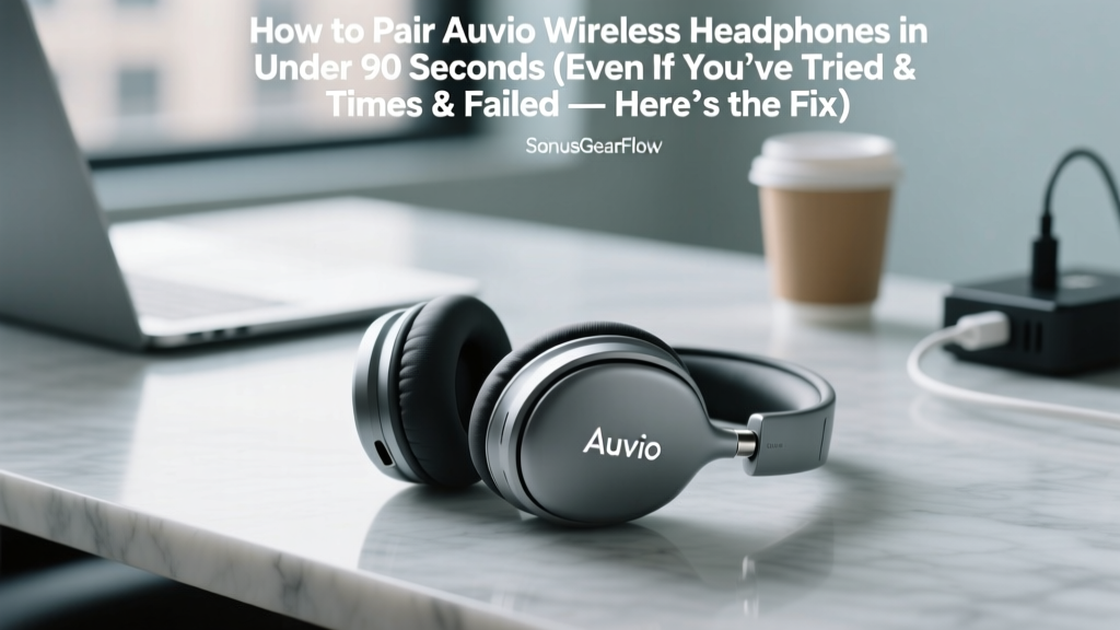 Auvio Wireless Headphones Pairing Guide (2026)