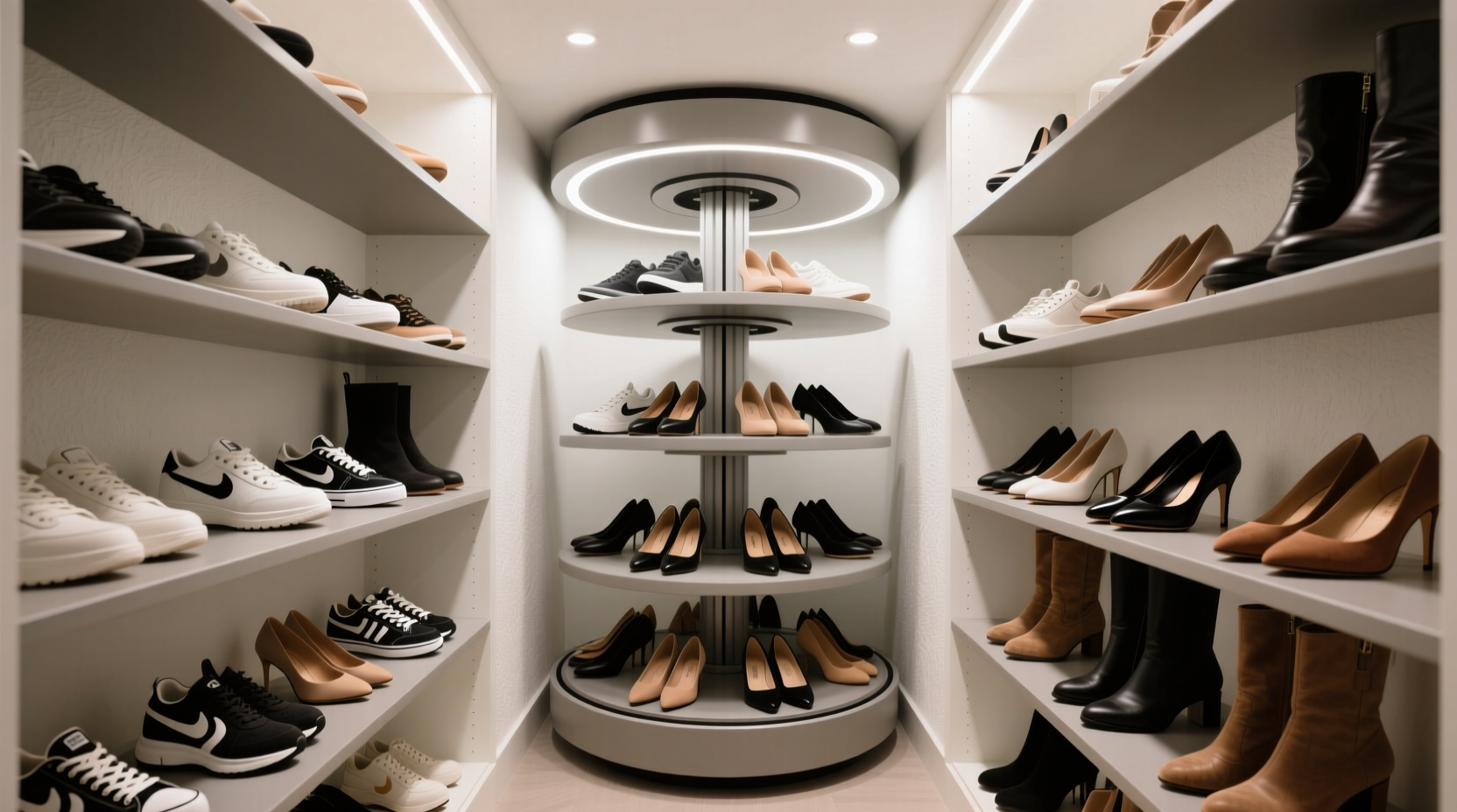 rotating shoe carousel worth it for narrow closets