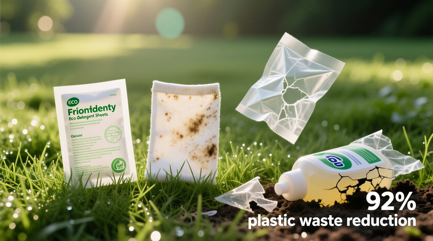 eco detergent sheets vs grass stains