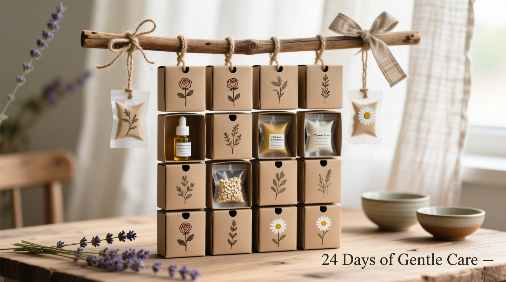 how to make a skincare advent calendar without overspending