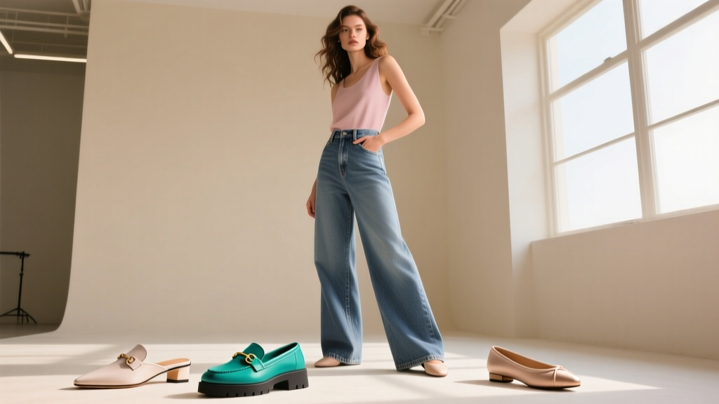 What Shoes Look Best with Wide Leg Jeans? Styling Guide