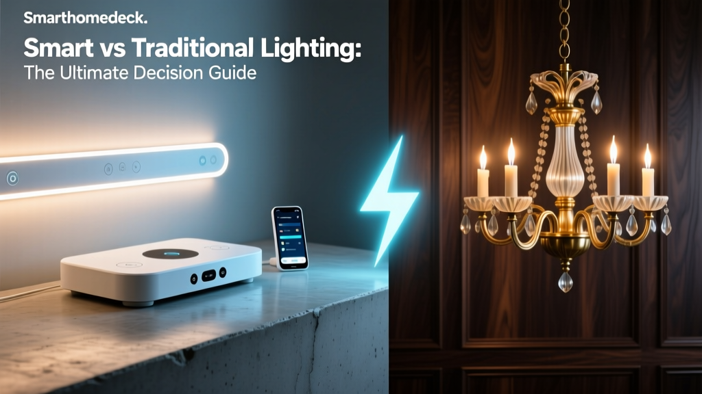 Smart vs Traditional Lighting: The Ultimate Decision Guide